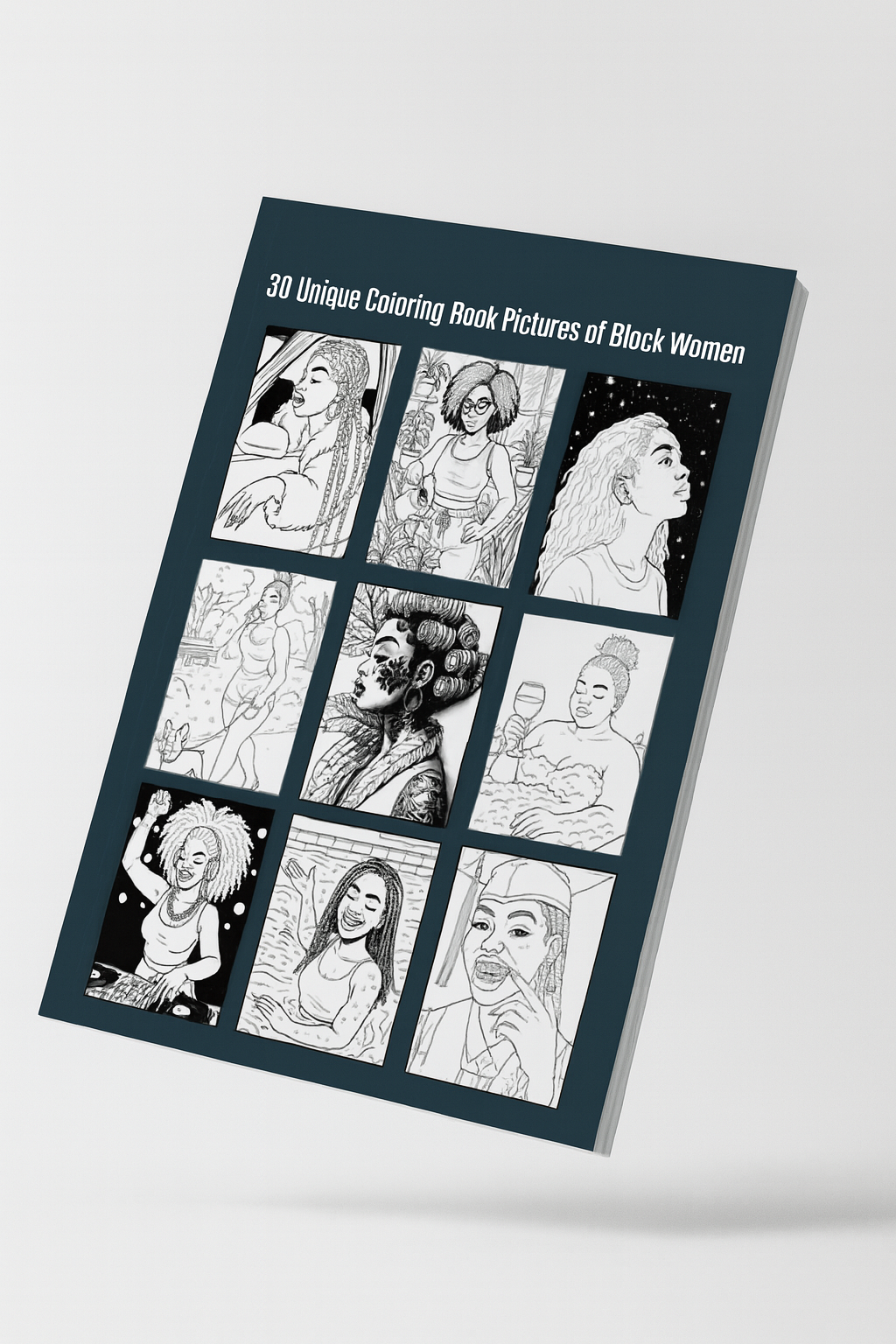 Color Me a Baddie Adult Coloring Book
